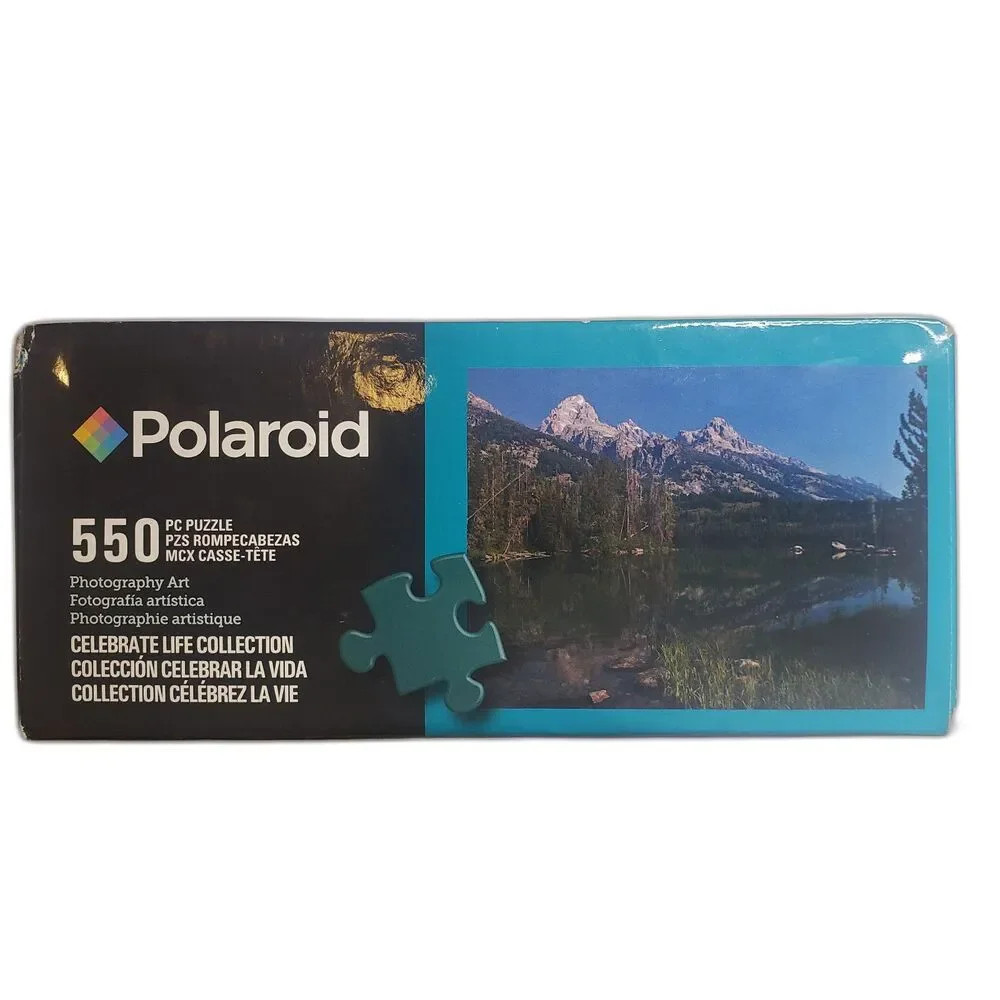 POLAROID Clear Mountain Air Puzzle 550 Pieces NEW